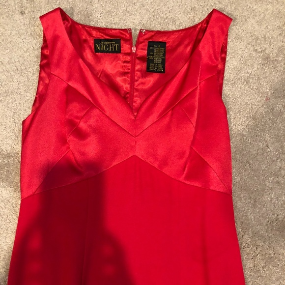 Liz Claiborne Coral Ball Prom Gown Size 6 - Picture 2 of 6
